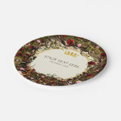 Storybook Princess Briar Roos Party Papieren Bordje (Gekanteld)