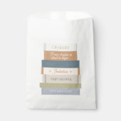 Storybook Stack Nieuw Chapter OH Baby shower Bedankzakje (Voorkant)