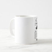 Storybook Style Labrador Koffiemok (Voorkant links)