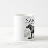 Storybook Style Labrador Koffiemok (Center)