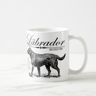 Storybook Style Labrador Koffiemok