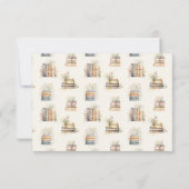 Storybook Thank You Card Een nieuw hoofdstuk Wildf Bedankkaart (Achterkant)