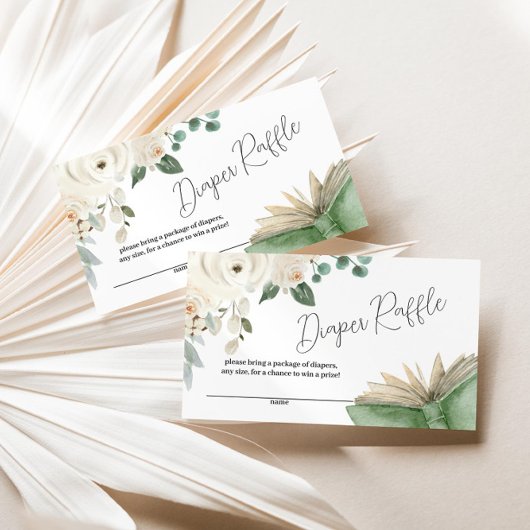 Storybook Thleing New Chapter Diaper Raffle Informatiekaartje