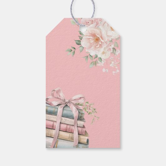 Storybook Vrijgezellenfeest Bedankt Cadeaulabel (Achterkant)