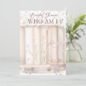 Storybook Wie ben ik Vrijgezellenfeest spel (Staand voorkant)