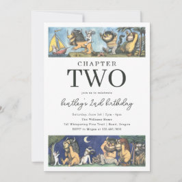 Storybook Wild Things Birthday Chapter Theme Kaart