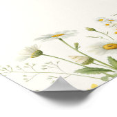 Storybook Wildflowers Welkom vrijgezellenfeest Poster (Hoek)