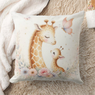 Storybook Woodland Babies Giraffe en Baby Kussen