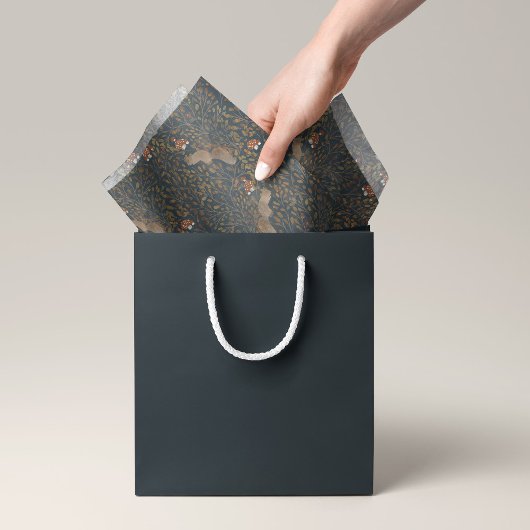 Storybook Woodland Vrienden Sleepy Eekhoorn Bos Tissuepapier