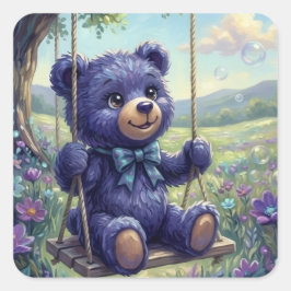 StoryBookCharm3 Vierkante Sticker