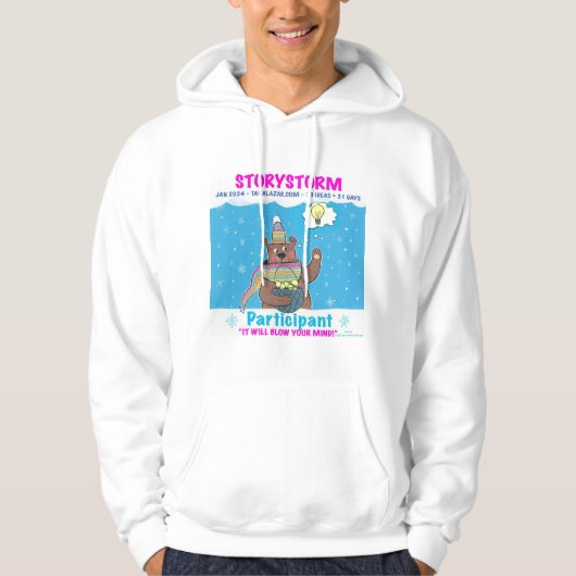 Storystorm 2024 Deelnemer Hoodie (Voorkant)