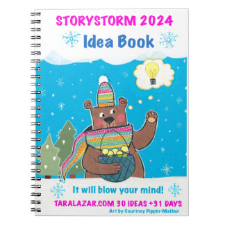 Storystorm 2024 Ideeënboek en Tijdschrift Notitieboek