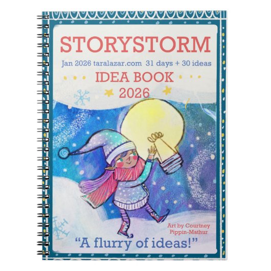 Storystorm 2026 Dagboek/Ideeënboek Notitieboek (Voorkant)