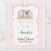 Storytbook  wijn etiket (Enkel label)