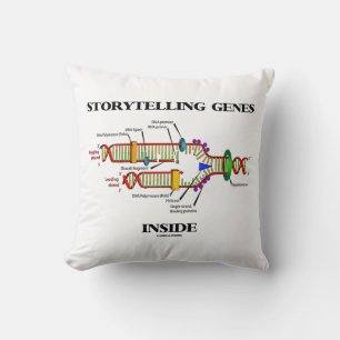 Storytell-genen in DNA-replicatie Kussen