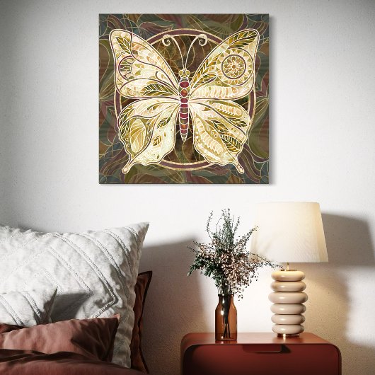 Storyteller of Ancient Echoes Canvas Afdruk