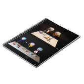 Storytelling puzzelende Fubby's. Notitieboek (Linkerzijde)