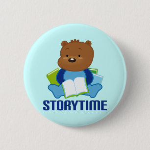 STORYTIEM TEDDYBEAR RONDE BUTTON 5,7 CM