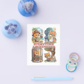 Storytime Adventures – A Journey Through Books Flyer (Enkel)