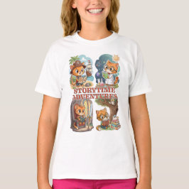 Storytime Adventures – A Journey Through Books T-shirt