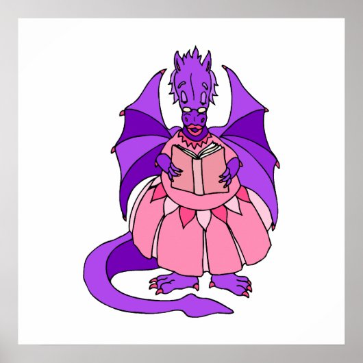 Storytime Dragon Poster (Voorkant)