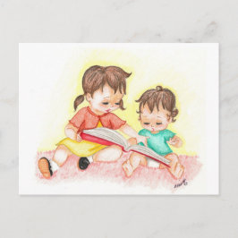 Storytime - Little Loves Art Briefkaart