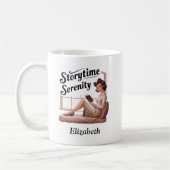 StoryTime Serenity Boek Lover Quote Koffiemok (Links)