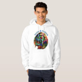 stoten en fladderen hoodie (Voorkant volledig)