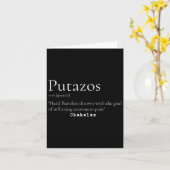 stoten kaart (Gele Bloem)