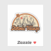 Stotonic Village, Arizona Sticker (Vel)