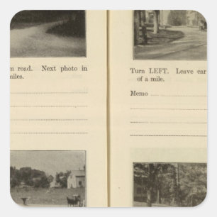 Stottville Hudson Vierkante Sticker