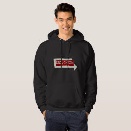 Stoughton Massachusetts Herinneringen Teken Hoodie
