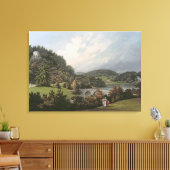 Stourhead Canvas Afdruk (Insitu (Woonkamer))