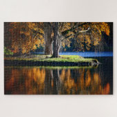 Stourhead Reflecteerde. Legpuzzel (Horizontaal)