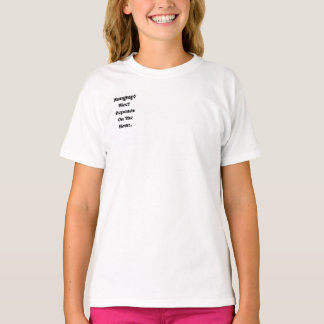 Stout? Braaf? Hangt af van het uur T-shirt