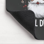 Stout? Braaf? Nog steeds besluiteloos Funny Santa Muismat (Hoek)