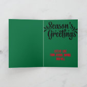 Stout/Brave Hoor, Ik Koop Mijn Eigen Spullen Wel Feestdagen Kaart (Binnen)