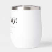 Stout Bruin Witte Moderne 50ste Verjaardag Custom  (Achterkant)