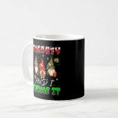 Stout En Ik Kennis Het Kerstmis Drie Kabouters Paj Koffiemok (Voorkant links)