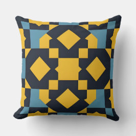 Stout geometrisch patroon Helder abstract huisdeco Kussen