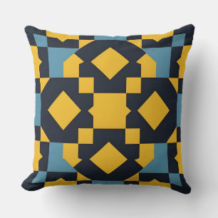 Stout geometrisch patroon Helder abstract huisdeco Kussen