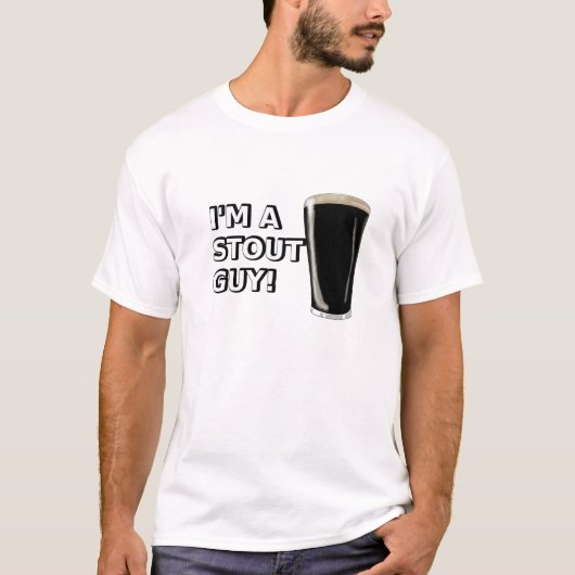 Stout Guy T shirt (Voorkant)