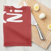stout is de nieuwe nice theedoek (Quarter Fold)