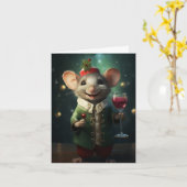 Stout is het nieuwe leuk / Schattige vakantiemuis! Kaart (Gele Bloem)