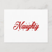 stout kerstpaar feestdagenkaart (Voorkant)