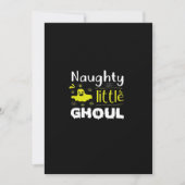 Stout Klein Spook Feestdagenkaart (Voorkant)