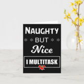 Stout Maar Aardig Ik Multitask T Kaart (Gele Bloem)