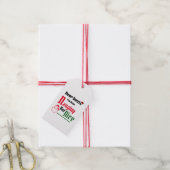 Stout Maar Aardig Kerstmis Cadeaulabel (Met Touw)