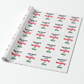 Stout Maar Aardig Kerstmis Cadeaupapier (Uitgerold)