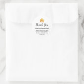 Stout Makelaar Bedankt Sticker (Tas)